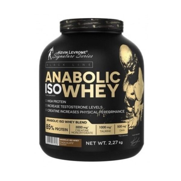 Kevin Levrone Anabolic Iso Whey, legal food supplement sold by Peak Protocol UK