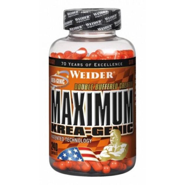 Weider Maximum Krea Genic, legal food supplement sold by Peak Protocol UK