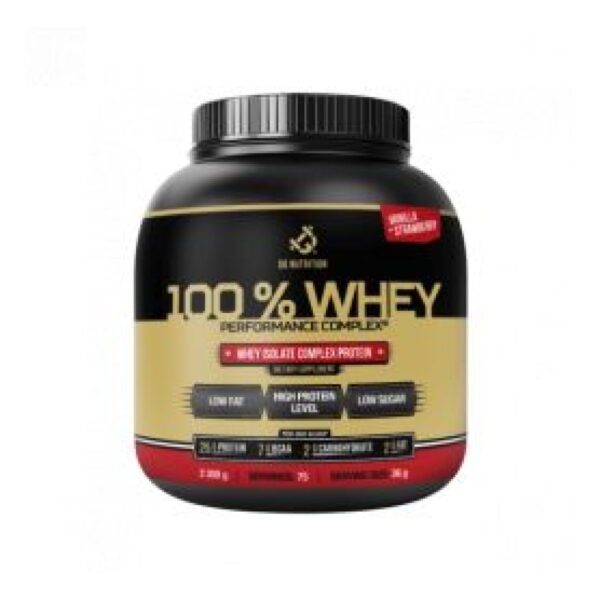 DG Nutrition 100% Whey Performance Complex 2250g, legal food supplement sold by Peak Protocol UK