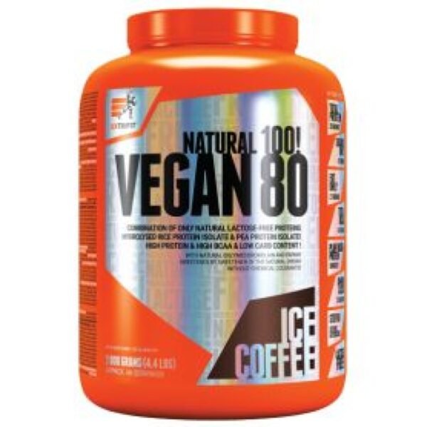 Extrifit Vegan 80 2000 g, legal food supplement sold by Peak Protocol UK