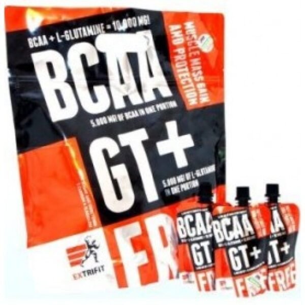 Extrifit BCAA GT 25x80g, legal food supplement sold by Peak Protocol UK