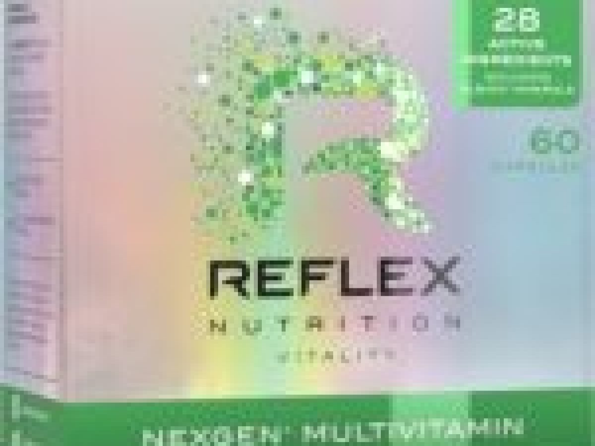 Reflex Nutrition NexGen Vitamin 60 caps, legal food supplement from Peak Protocol UK