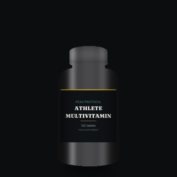 Athlete Multivitamin, legal food supplement sold by Peak Protocol UK