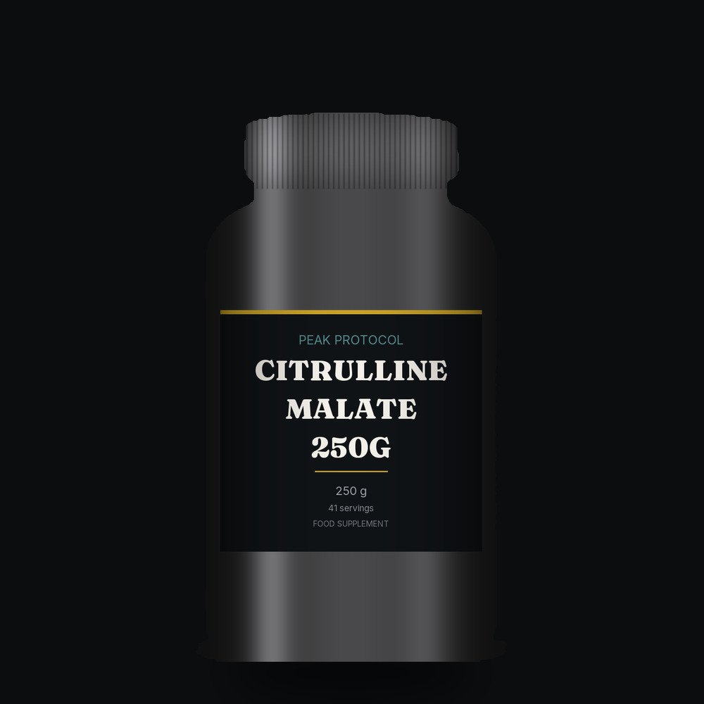 Citrulline Malate 250g, legal food supplement from Peak Protocol UK