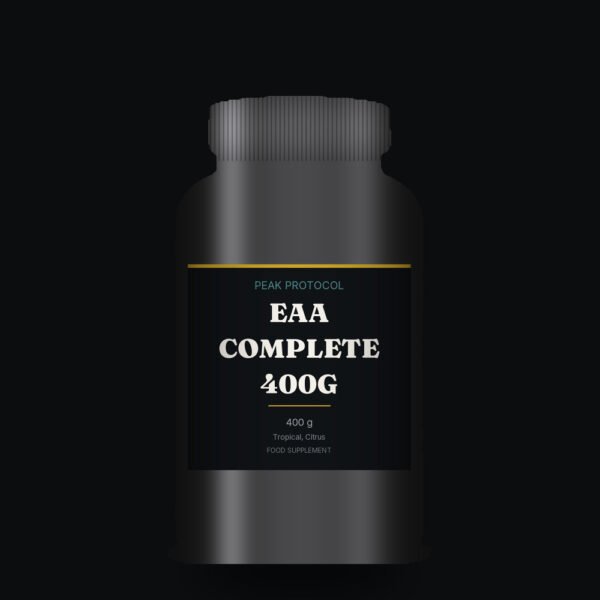 EAA Complete 400g, legal food supplement sold by Peak Protocol UK
