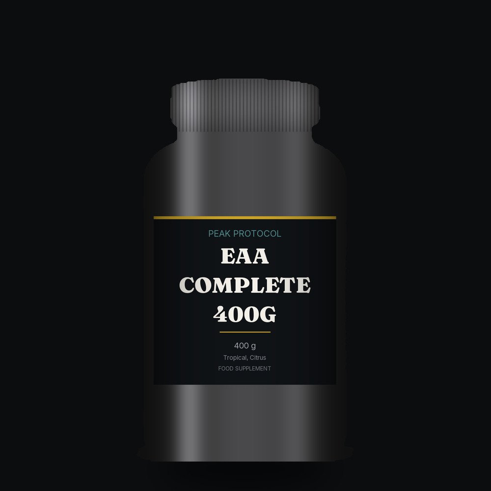 EAA Complete 400g, legal food supplement from Peak Protocol UK