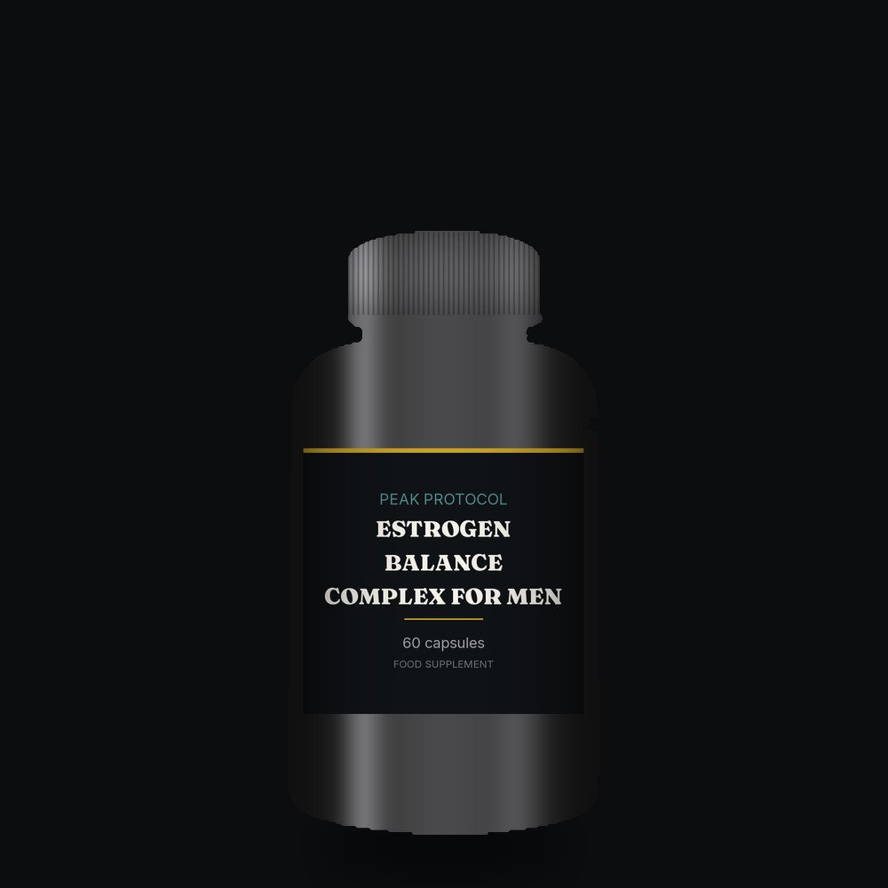 Estrogen Balance Complex for Men, legal food supplement from Peak Protocol UK