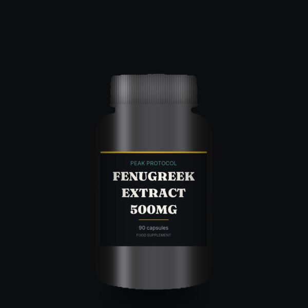 Fenugreek Extract 500mg, legal food supplement sold by Peak Protocol UK