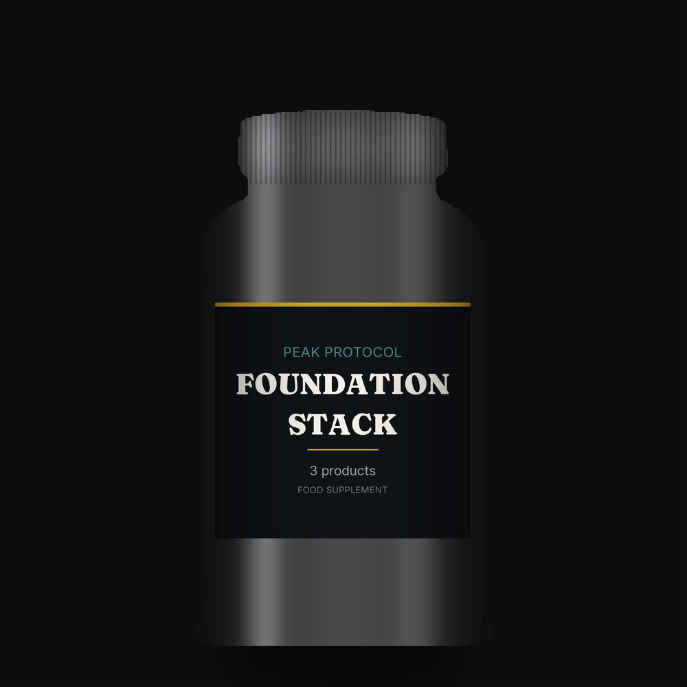 Foundation Stack, legal food supplement from Peak Protocol UK