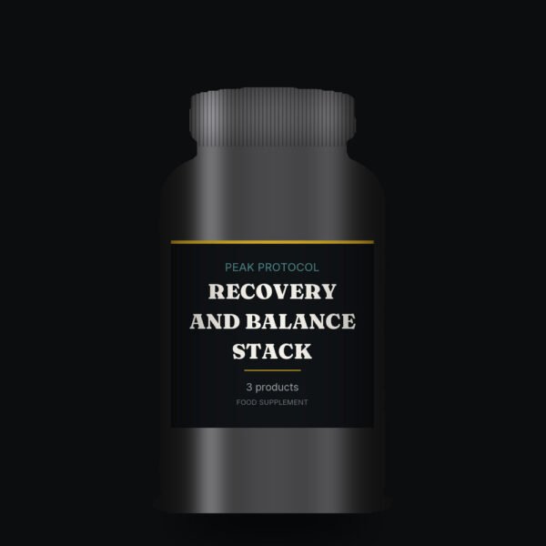 Recovery and Balance Stack, legal food supplement sold by Peak Protocol UK