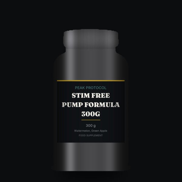Stim Free Pump Formula 300g, legal food supplement sold by Peak Protocol UK