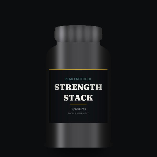 Strength Stack, legal food supplement sold by Peak Protocol UK