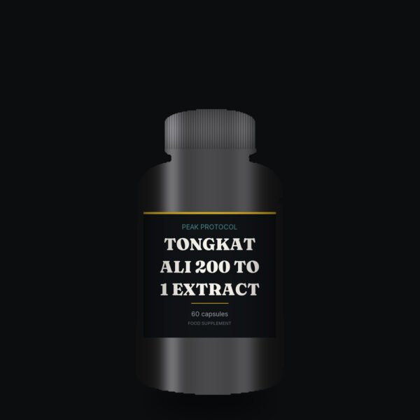 Tongkat Ali 200 to 1 Extract, legal food supplement sold by Peak Protocol UK
