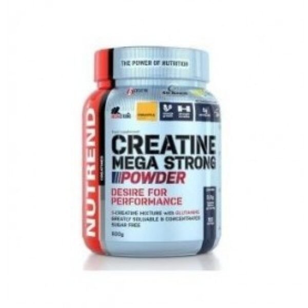 Nutrend Creatine Mega Strong Powder 500 g, legal food supplement sold by Peak Protocol UK