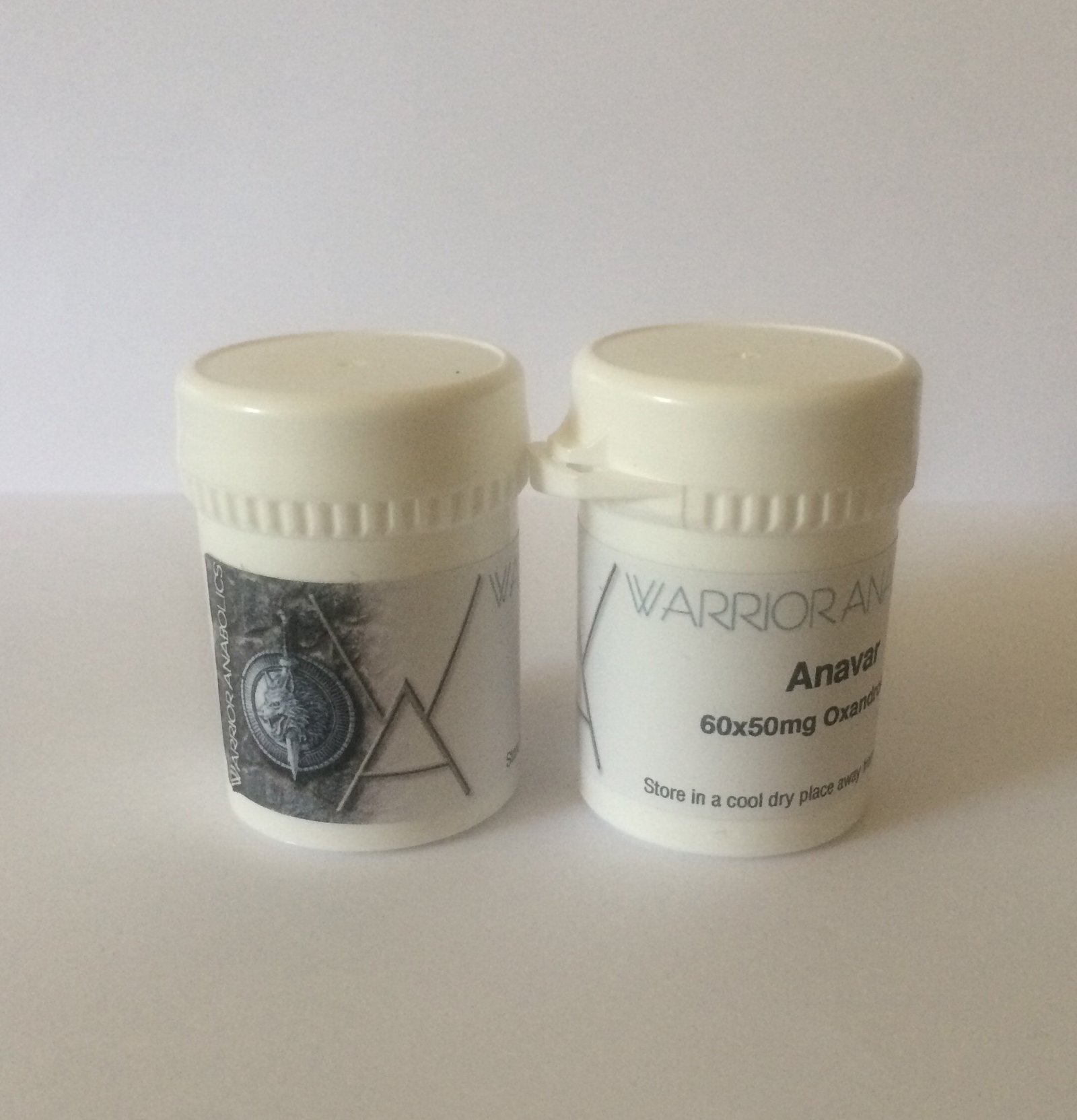 Warrior Anabolics Anavar 60 x 50mg