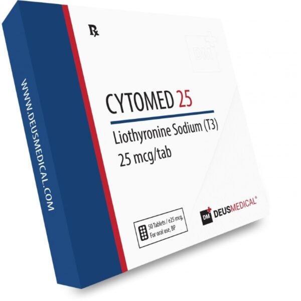 Deus Medical Cytomed 25 (T3) 50 Tabs X 25Mcg