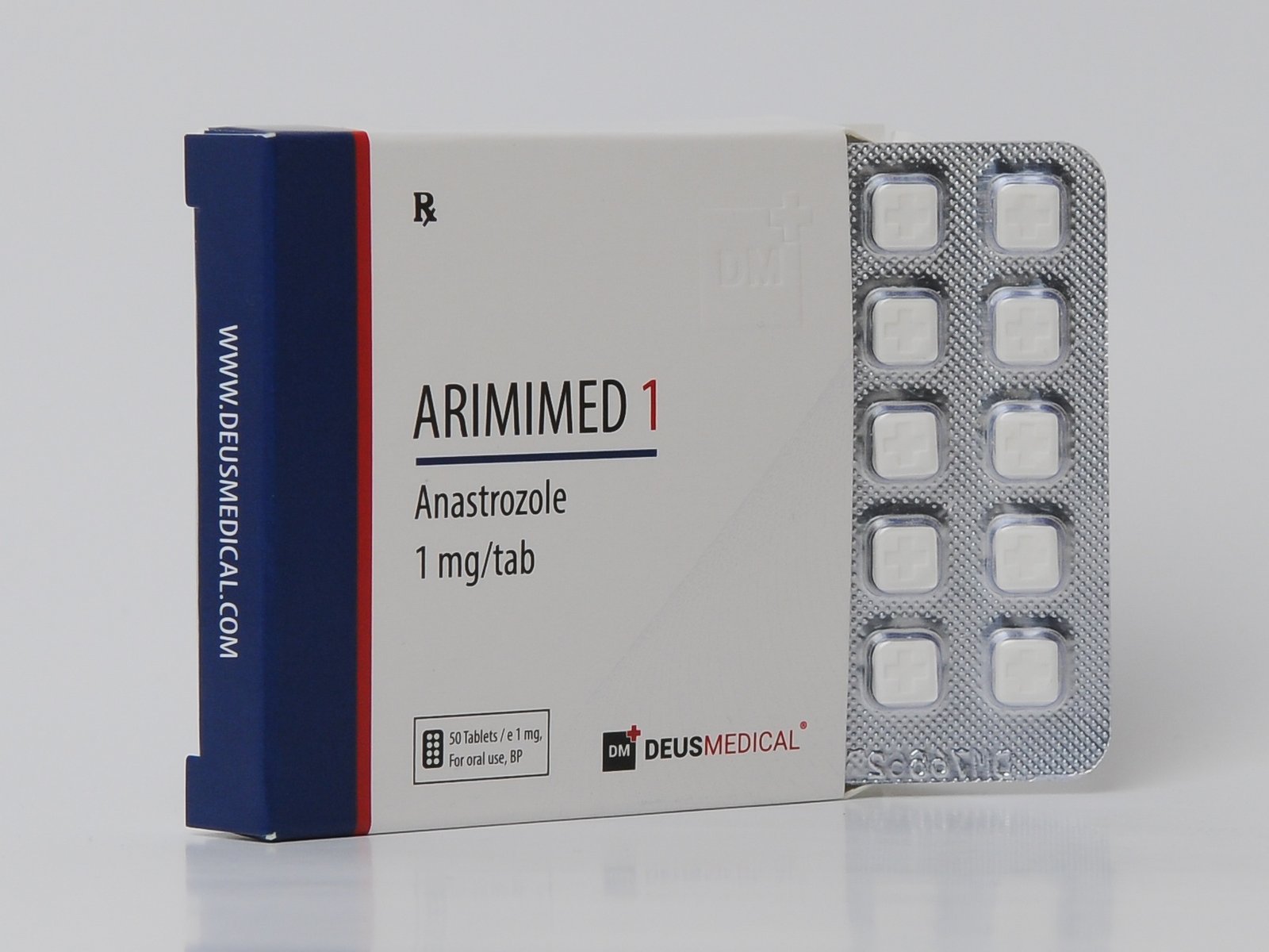 Deus Medical Arimimed 1, 1Mg X 50 Tabs - Image 5