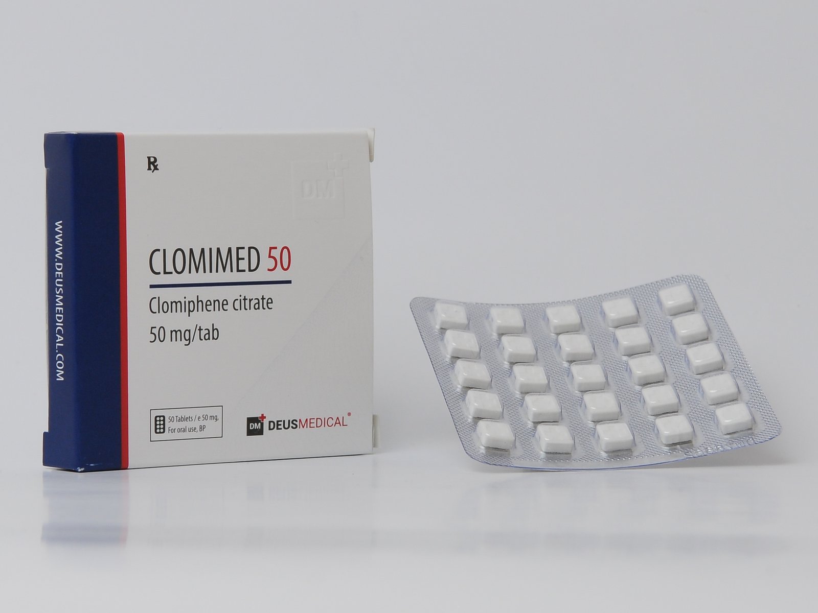 Deus Medical Clomimed 50, 50Mg X 50 Tabs - Image 5