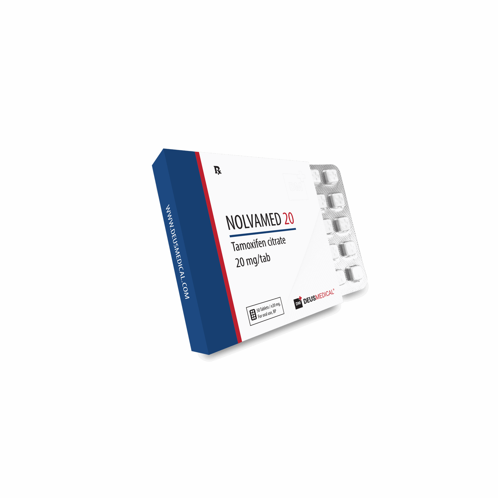 Deus Medical Nolvamed 20, 20Mg X 50 Tabs