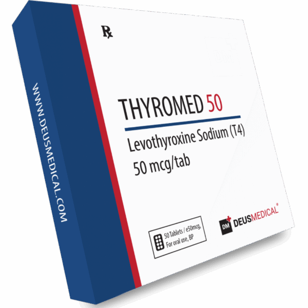 Deus Medical Thyromed 50 (T4) 50 Tabs X 50Mcg