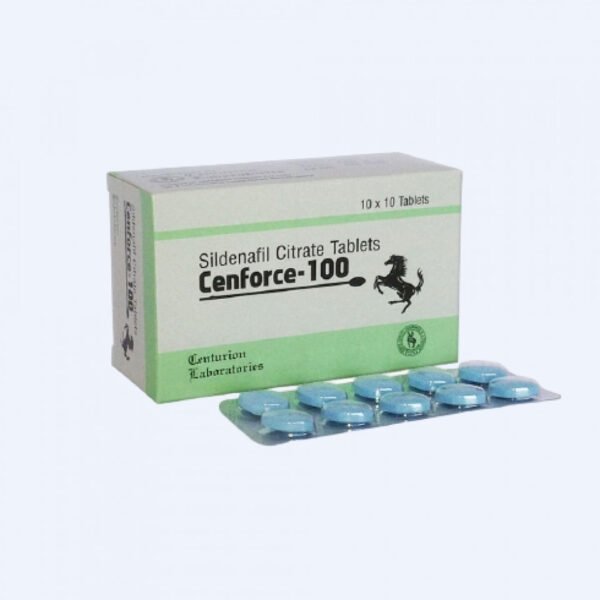 Cenforce D 100 Sildenafil Citrate, Tablets IP 100mg x 10 Tabs
